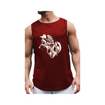 Bluu Mandalaw Kolsuz Sporcu T-shirt Tank Top Spor Atlet Bluu Mandalaw Kolsuz Sporcu T-shirt Tank Top Spor Atlet