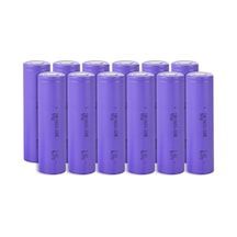 Tenpower Inr18650-32he - 3.7v 3200 Mah Li-ion Şarjlı Pil - 10a 12 Li Paket