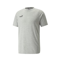 Puma Teamfinal Casuals Tee Erkek Futbol Tişörtü 65738533 Gri 001