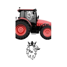 Scania Kartal Traktör Sticker, Kamyon, Tır, Oto Sticker 25x19-sağ