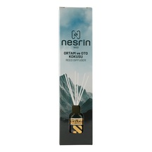 Nesrin Okyanus 50 Ml Çubuklu Oda Ve Oto Kokusu Reed Diffuser, Kalıcı Ortam Kokusu - 8690352954100i