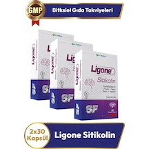 Ligone Sitikolin 30 Kapsül 3 Adet