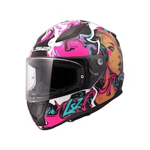 Ls2 Rapıd 2 Cyberg Mat Mor Kask Mor