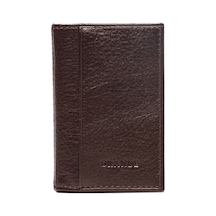 Kahve Cüzdan & Kartlık Unisex 825 Grande Deri Cüzdan Kartlık kahverengi