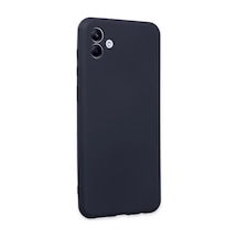Samsung Uyumlu Galaxy A04e Kılıf First Silikon Lacivert/
