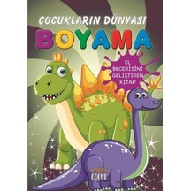 Çocukların Dünyası Boyama Kitabı 8 / Kayıp Dinozorlar