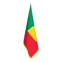 Benin Bayrağı -ofis-makam-toplantı Odaları - Saçaklı Makam Bayrağı 1