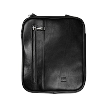 Mft Leather Hakiki Deri Erkek Postacı Çanta Cameo 2594 Napa Siyah