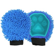 Pawise - 353 - 2 In 1 Grooming Glove - Kmrsfres - Tarama Eldiveni
