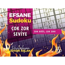 Efsane Sudoku Çok Zor Seviye