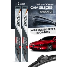 Alfa Romeo Brera 2006-sonrası Uyumlu Silecek Takımı 580mm/450mm S16