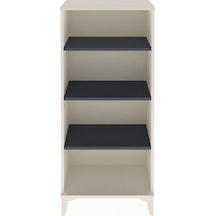 Arges Dolap 3 Raflı 60x30x134 Aytaşı-antrasit Aytaşı