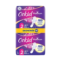 3 Adet Orkid Platinum Ultra Ekonomik Uzun Hijyenik Ped 12'li