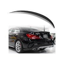 Mercedes W117 Cla 2013-2018 Plastik Parlak Siyah Spoiler