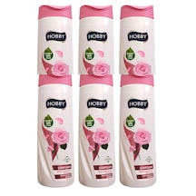 Hobby Şampuan Gül Özlü Boyalı Saç 480 Ml X 6 Adet