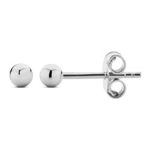 925 Ayar Gümüş 3 MM Top Küpe 925 Ayar Gümüş 3 MM Top Küpe