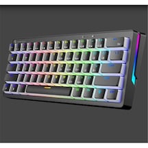 Gameagle Ge2014 Poseıdon Rgb Kablolu Us Layout Mekanik Siyah Oyuncu Klavyesi