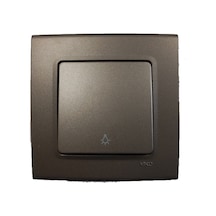 Viko Linnera Life Antrasit Light Yaylı Anahtar Çerçeveli - 90445003