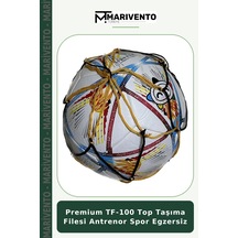 Premium Tf-100 Top Taşıma Filesi Antrenor Spor Egzersiz Çok Renkli