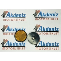 Motosiklet Reflektör Kedi Gözü 6mm Civatalı Takım