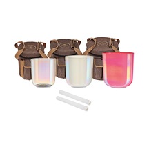 Meinl Sonic Energy 3-parça Essence Crystal Singing Bowl Set E4 / B3 / G3, 440 Hz
