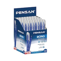 Büro Tükenmez Kalem 50 Li Paket Mavi