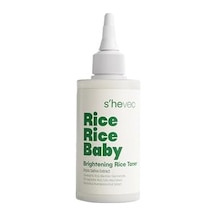 She Vec Rice Rice Baby Aydınlatıcı Pirinç Tonik %100 Vegan