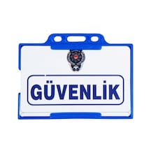 Güvenlik Yaka Kartı İpli - 2 Adet