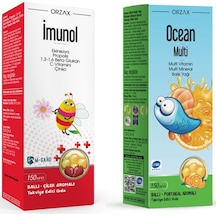 Imunol Şurup Ocean Multivitamin Multimineral Balık Yağı Şurup