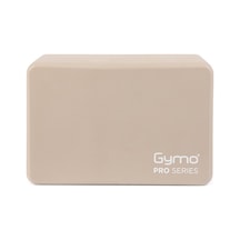 Gymo Pro Series Rounded Yoga Blok Bej