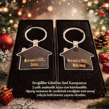 Yılbaşı Ve Özel Günler İçin Hediye Çelik Anahtarlık Mrcanahtarlıkları10002