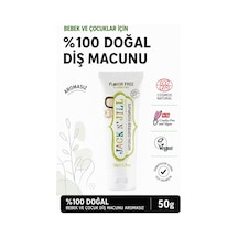 Jack And Jill Kids Aromasız Diş Macunu 50 G Doğal Sertifikalı %40 Ksilitol İle Hassas Diş Etleri İçin