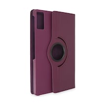 Tedar Xiaomi Pad 6 Kılıf 360 Tablet Deri Kılıf - Mürdüm Najmaddin standart