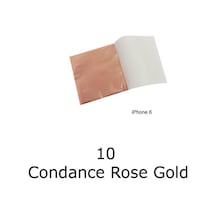 Varak Kaplama Yaprak Metalik Folyo İmitasyon 9x9cm 10lu Paket 10 Condance Rose Gold R5799f-10 Karışık