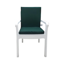 Mirzade 6 Adet Elit Su Geçirmez Yüksek Arkalı Minder-koyu Yeşil