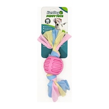 Eurodog - 341 - Puppy Toys Pembe Ufak Top Diş - Edntrend - Kma Oy.