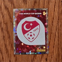 Fwc 2026 Türkiye Takım Logosu Parlak Lisanslı Sticker Tur 1