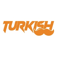 Turkish Araba Sticker 17x17 Cm Turuncu
