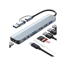 Type-c/usb3.0 8ın1 3.0 Hub Zr1056