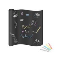 Büyük Boy Yapışkanlı Kara Tahta Sticker Blackboard Diğer