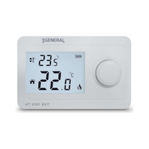 General HT250 SET Kablosuz Oda Termostatı Beyaz