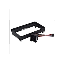 Govimaks Ford Transit Kare 2005-2008 Uyumlu 9" Siyah Çerçeve Androıd Multimedya Çerçevesi - Soket