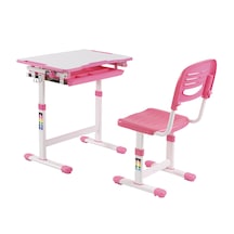 Ayarlanabilir Ergonomik Çocuk Aktivite Masası (3-10 Yaş- Pembe)