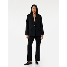 Koton Slim Fit Cep Detaylı Cigarette Kumaş Pantolon Siyah 7wak40019pw