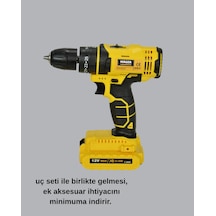 12v - 679 - Akülü Matkap 20-30 Nm Tork, Çift Hız Ayarı Ve - Muratech - Led Işık