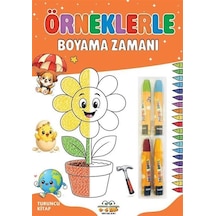 Örneklerle Boyama Zamanı - Turuncu Kitap / Kolektif