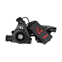 Ulzyvf Usb Siyah Şarj Mekan Led Lambası Koşu Işıkları Göğüs Gece Feneri El Dış Çalışan Qj Siyah