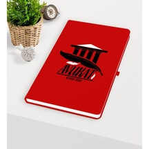 Kişiye Özel Avukat Temalı Kırmızı Defter - 3