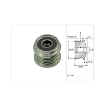 VALEO 588099 ALTERNATÖR KASNAĞI A6 4B. C5 A8 4D2. 4D8