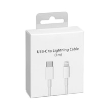 Herl Lightning Hızlı Şarj Kablosu 1 Metre USB C Lightning Şarj Kablosu
